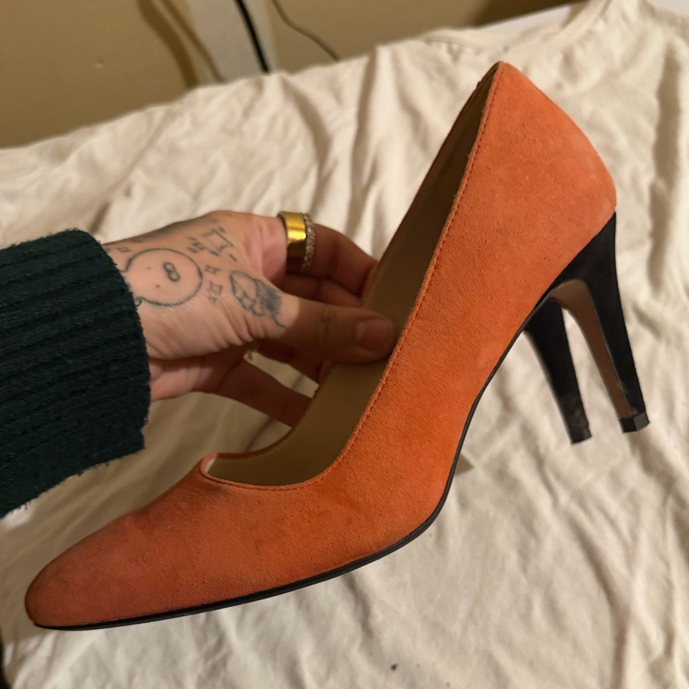 Clarks narrative Vibrant coral Heels